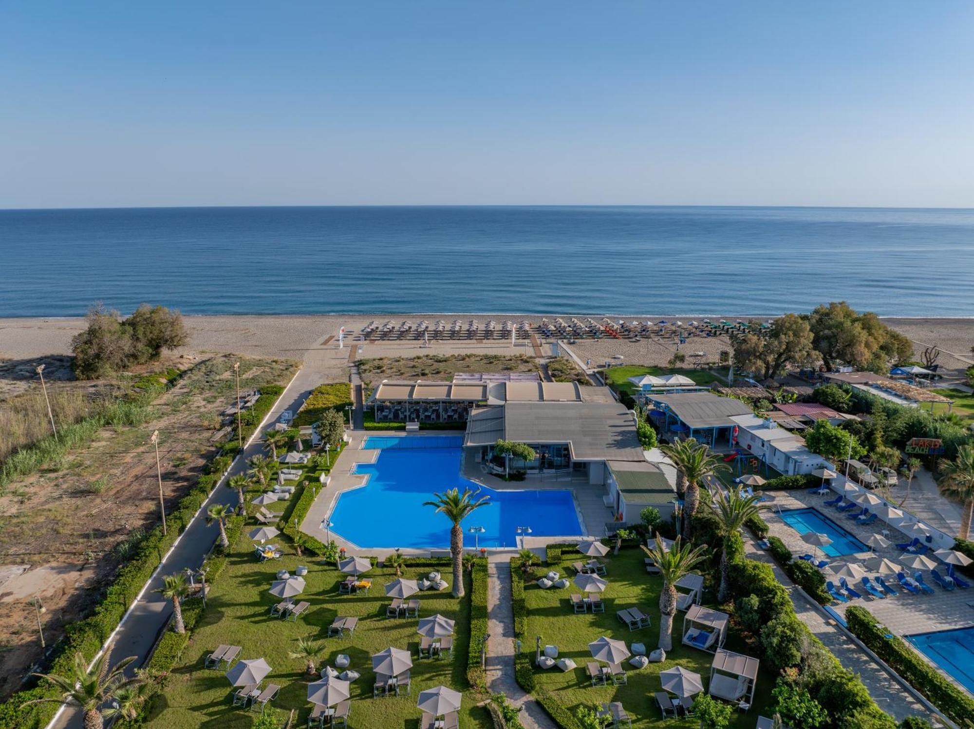 Marinos Beach Hotel 普拉坦斯 外观 照片